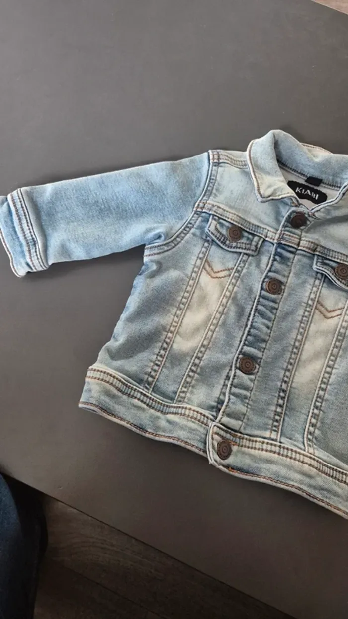 Veste en Jean 9mois - photo numéro 2