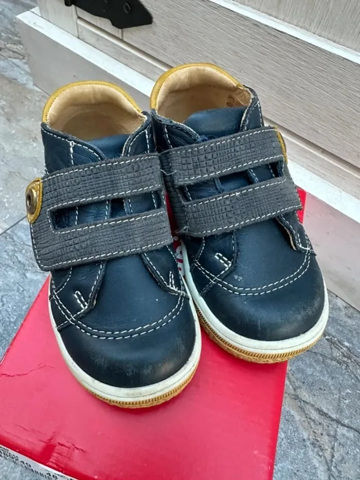 Chaussures Catimini 23 bleu marine - photo numéro 3