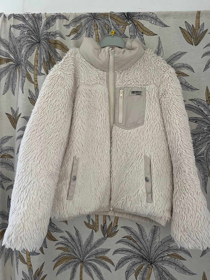 Manteau, doudoune, réversible, creme 12/14 ans  Ralph Lauren - photo numéro 3