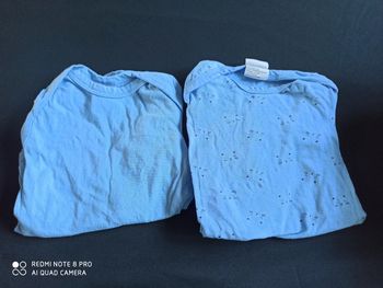 Lot de 2 bodys unisexe