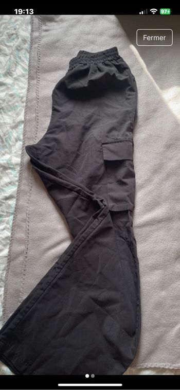 Pantalon cargo  fin