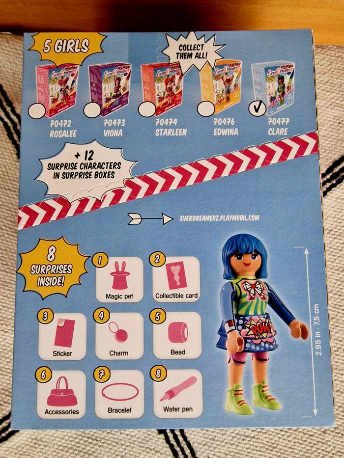 Neuf dans son emballage d'origine scellé Playmobil CLARE EverDReamerZ - photo numéro 2