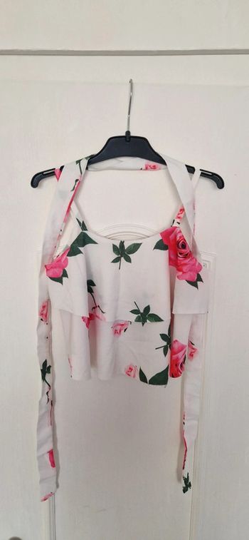 Chemisier crop top fille 8 ans