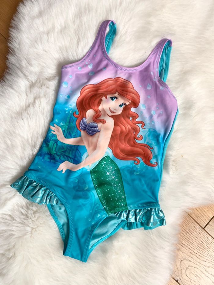 Maillot de bain 1 pièce Ariel la Petite Sirène | Taille 4/6ans