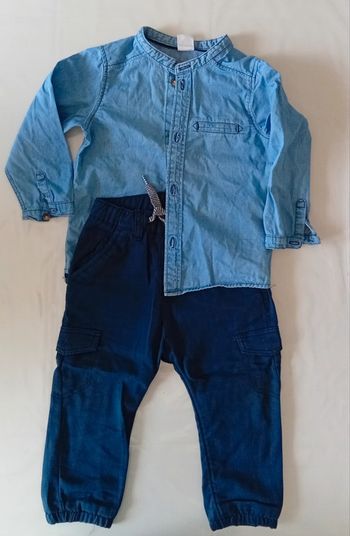 Ensemble chemise et pantalon garçon