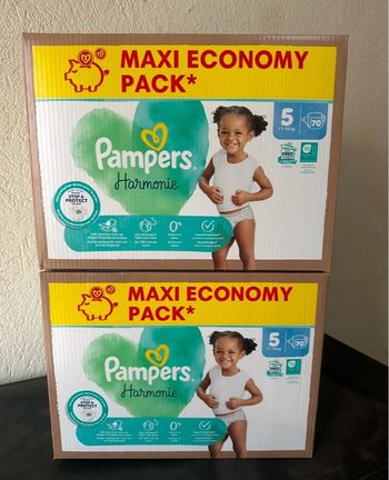 Pampers harmonie taille 5 
