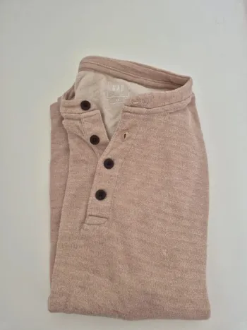 Pull polo GAP taille xs homme beige crème