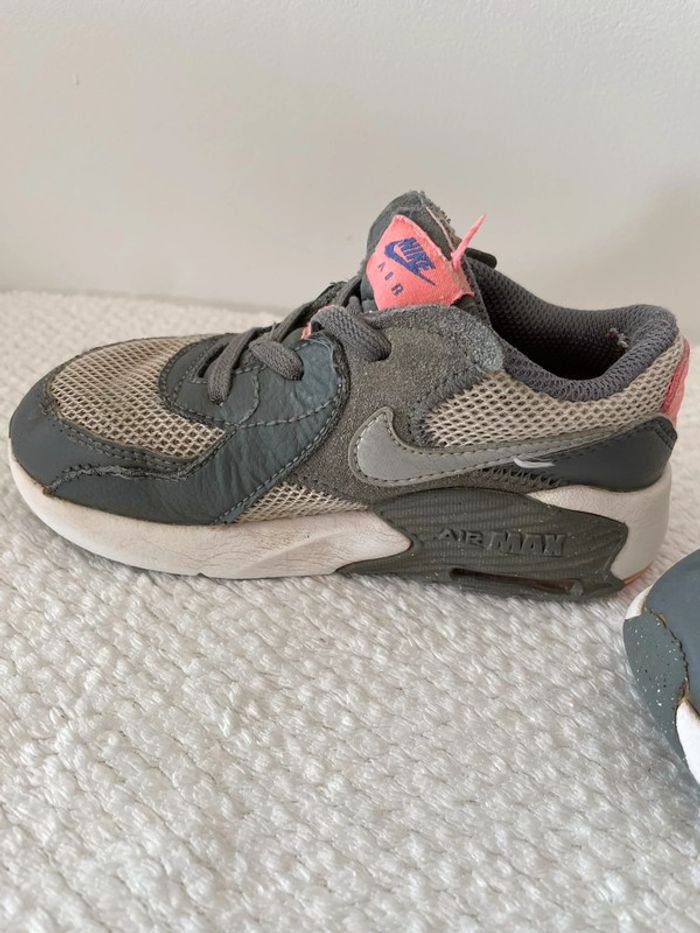 Baskets Nike Air fille grises et roses 26 - photo numéro 7