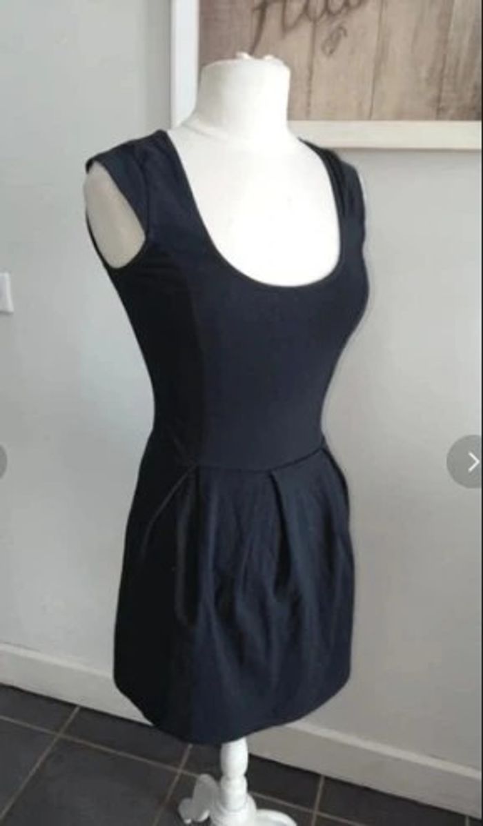 Petit robe noir d'été rétro chic kling neuve t 36 - photo numéro 2