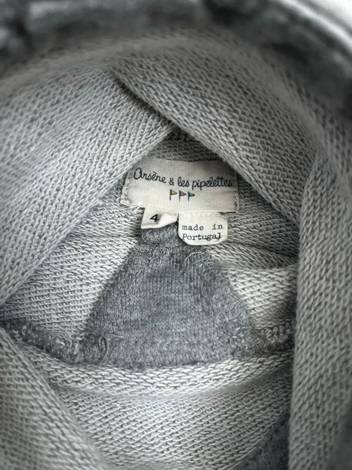 Sweat Arsène et les pipelettes - 4ans - photo numéro 4