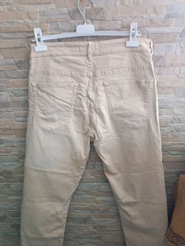 Jean beige Celio 42 - photo numéro 4