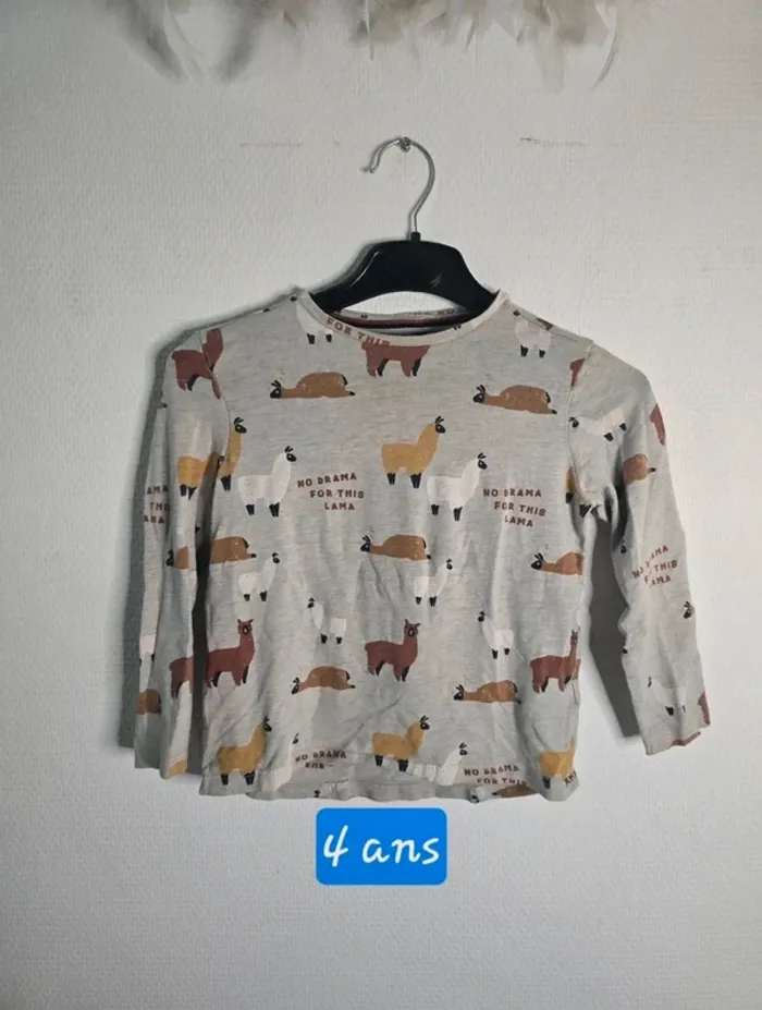 Pull fin à motif