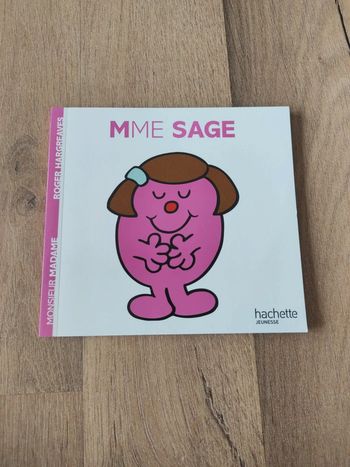 Livre : Mme sage