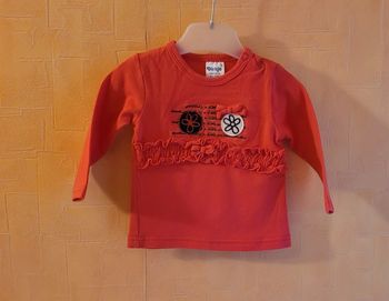 Chemise manches longues bébé fille