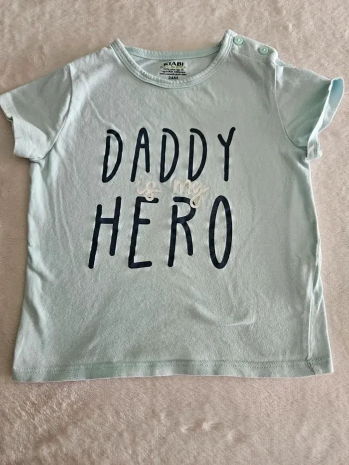 Lot de 3 t-shirts manches courtes 2 ans - photo numéro 6