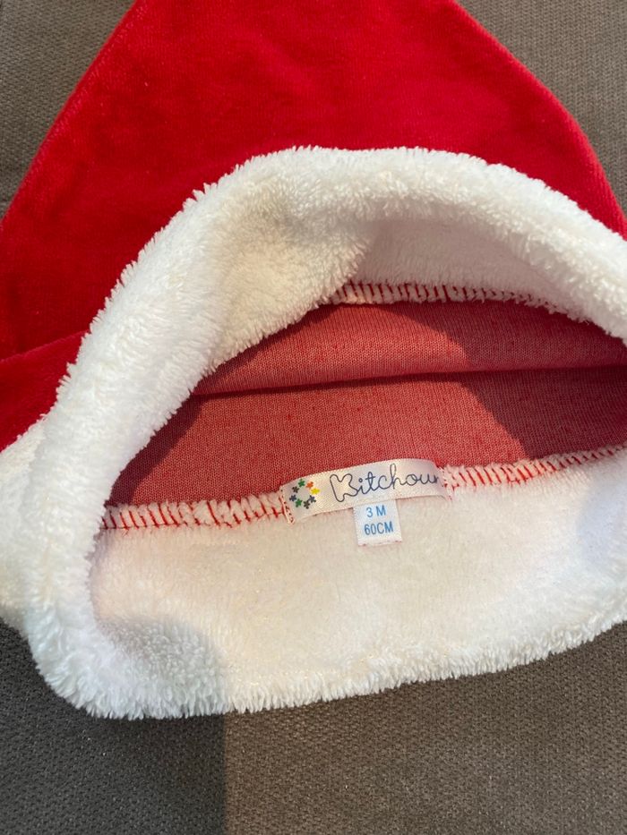 Pyjama et bonnet de Noël 3 mois