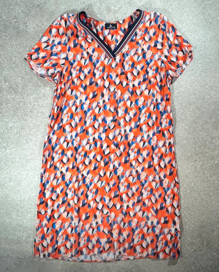 🌟 Robe colorée à motifs imprimés One step taille unique🌟