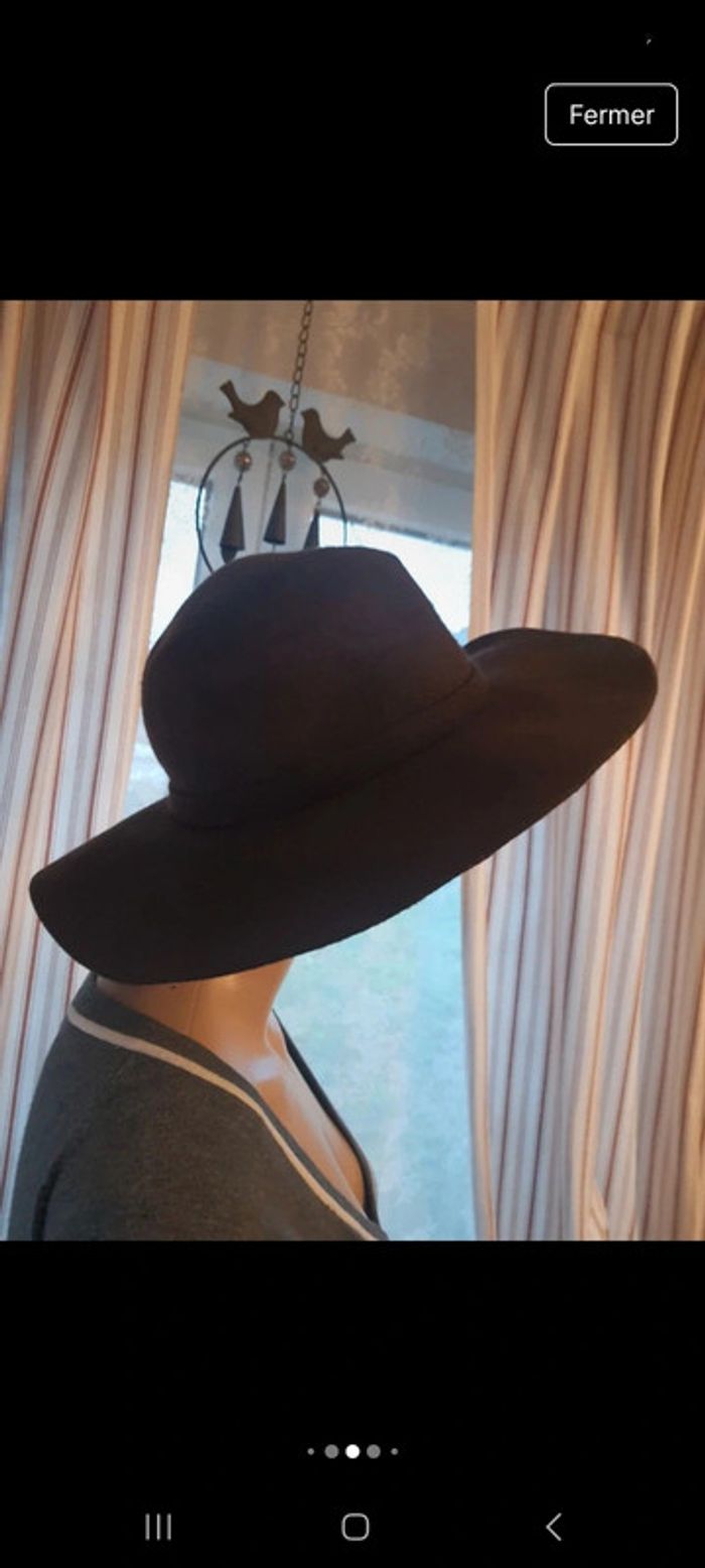 Chapeaux H&M Coachella laine marron 56cm - photo numéro 8