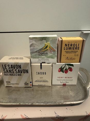Lot savons beauté