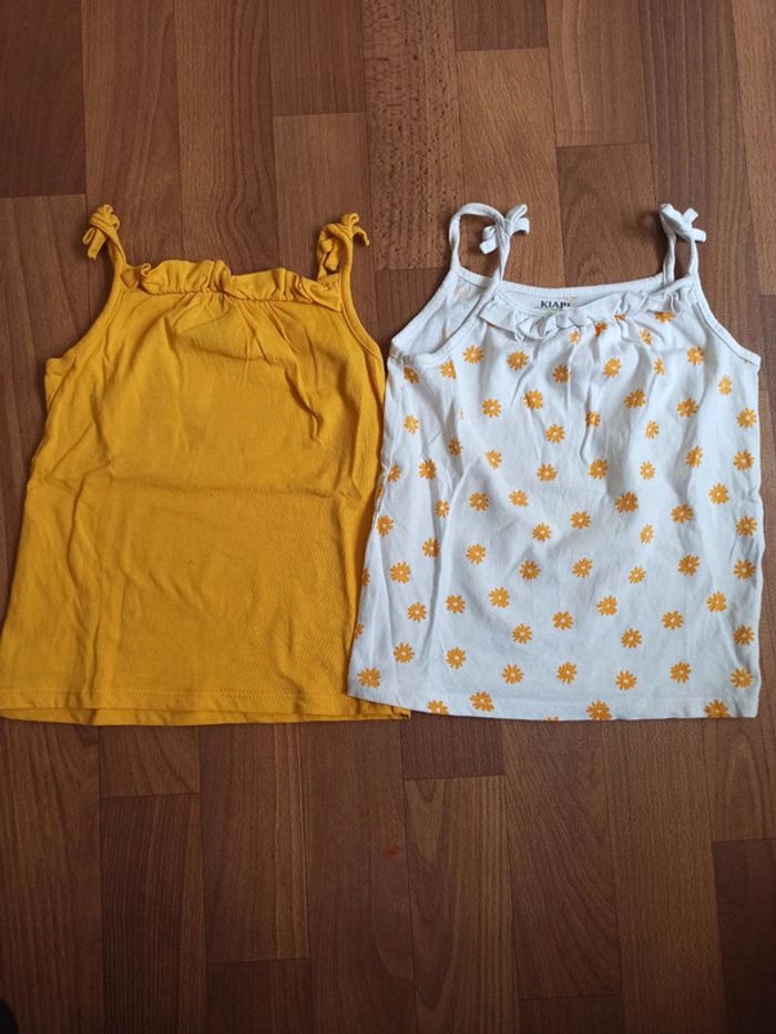 Lot deux débardeurs