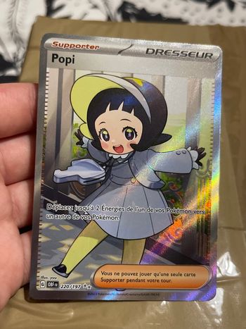 Carte Pokémon Popi 220/197