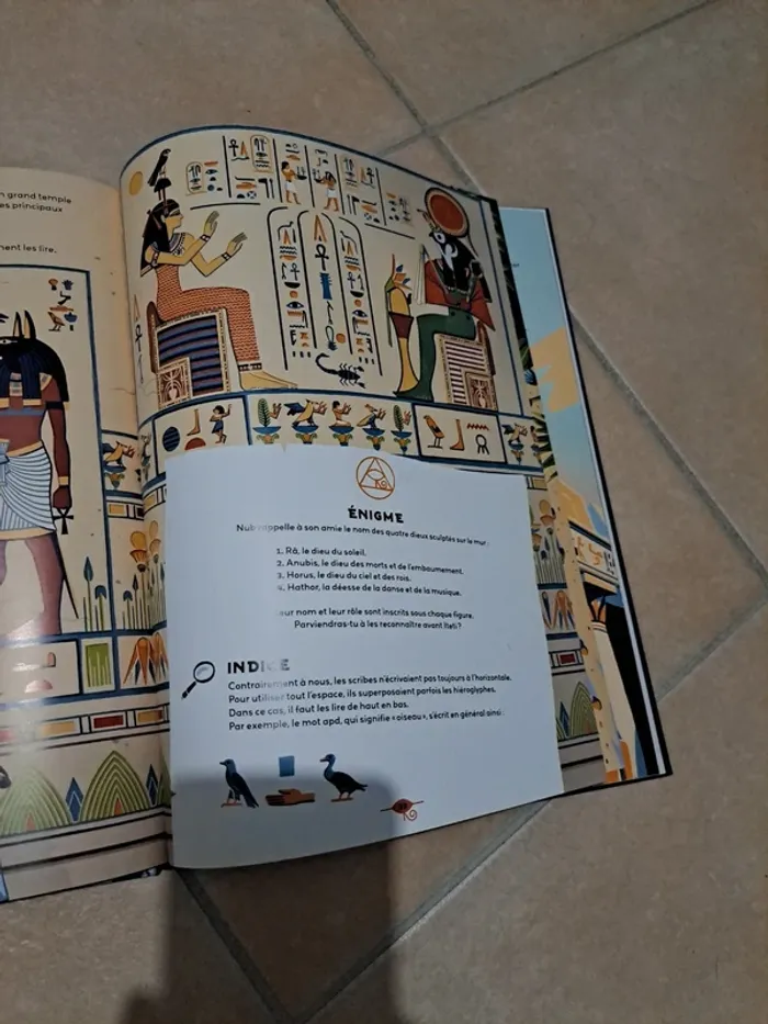 Livre d'énigmes sur l'Égypte - photo numéro 2