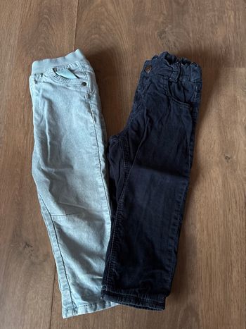 Pantalons velours 24 mois