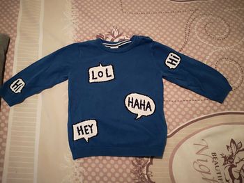 #pull léger bébé garçon 12-18 mois