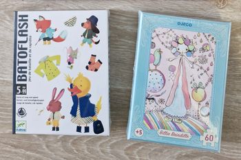 Jeux neufs Djeco pour 5/7 ans