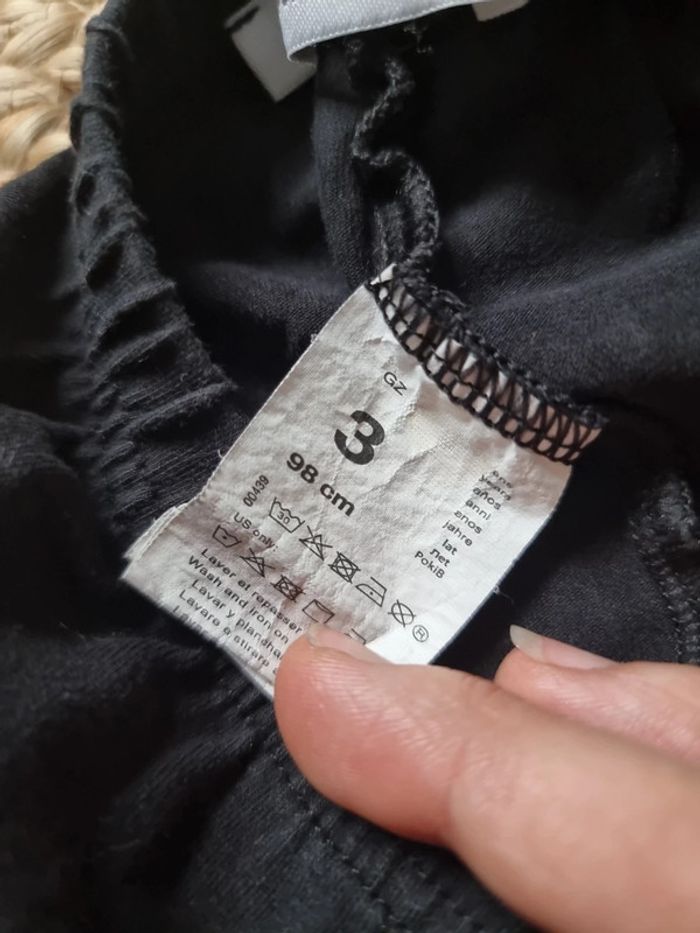 Legging noir 3 pommes 3 ans - photo numéro 4