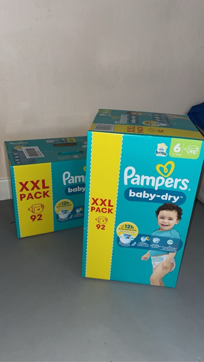 2pack XXL de couches Pampers taille 6 - photo numéro 3