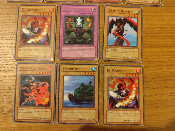 Lot 14 cartes anciennes Yu-Gi-Oh SDP Serviteur du Pharaon édition 1 - photo numéro 2
