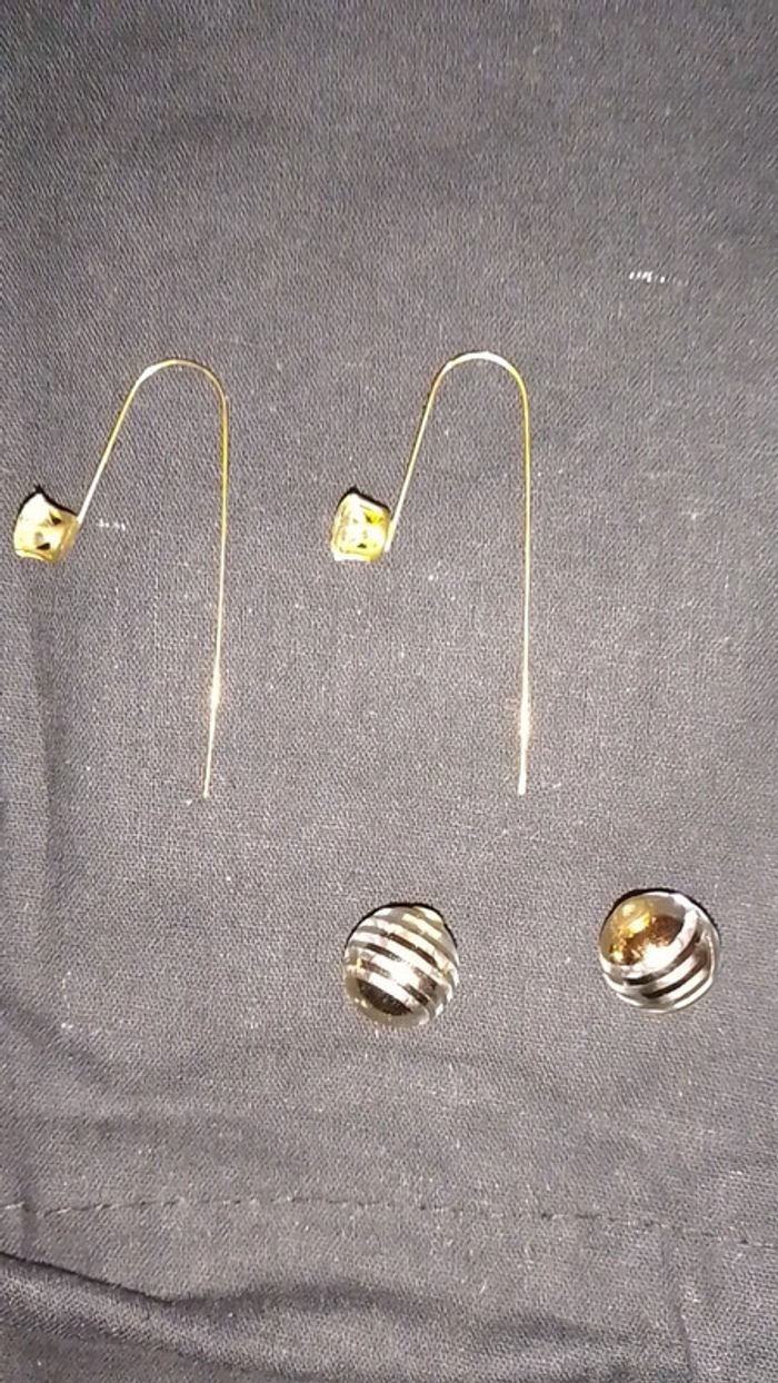 Boucles d'oreilles pendantes - photo numéro 6