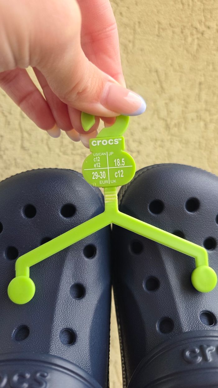 Crocs fourrées bleu marine pour enfant - photo numéro 5