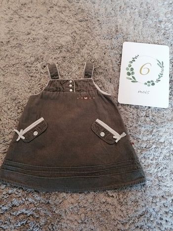 Robe grise sergent Major 6mois