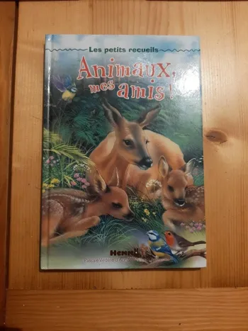 Livre recueil des animaux, mes amis !