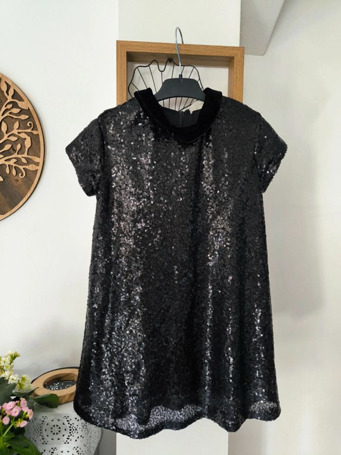 Robe sequin soiree fille Zara