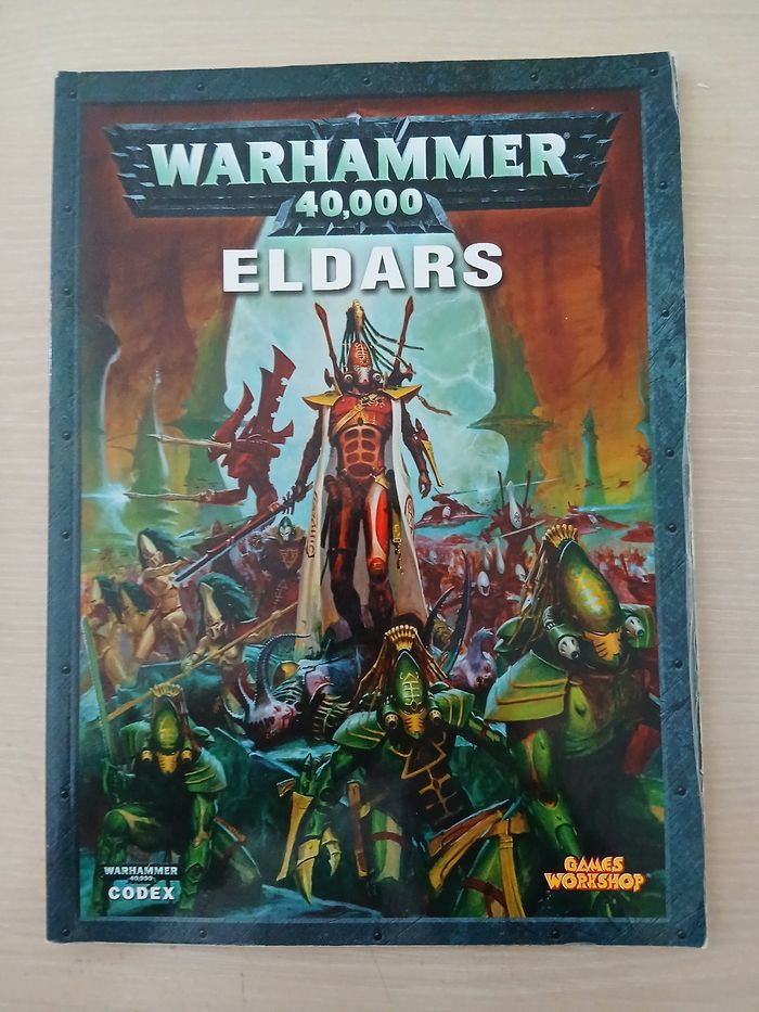 Livre warhammer 40,000 Eldars en francais - photo numéro 4