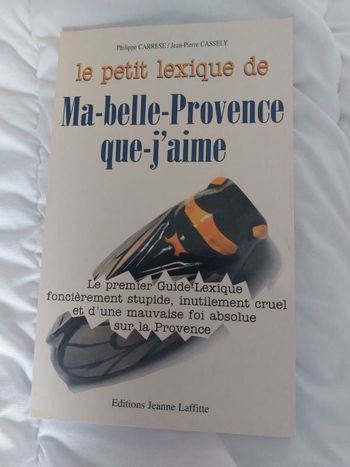 Livre titre  Le petit lexique de ma belle provence que j aime