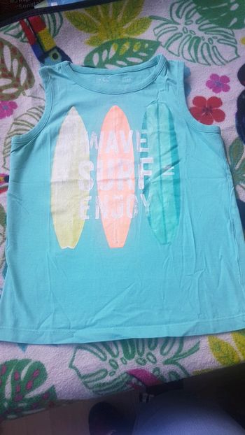 Débardeur turquoise