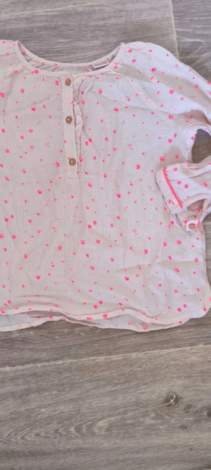 Tunique blouse légere zara 3/4 ans - photo numéro 3