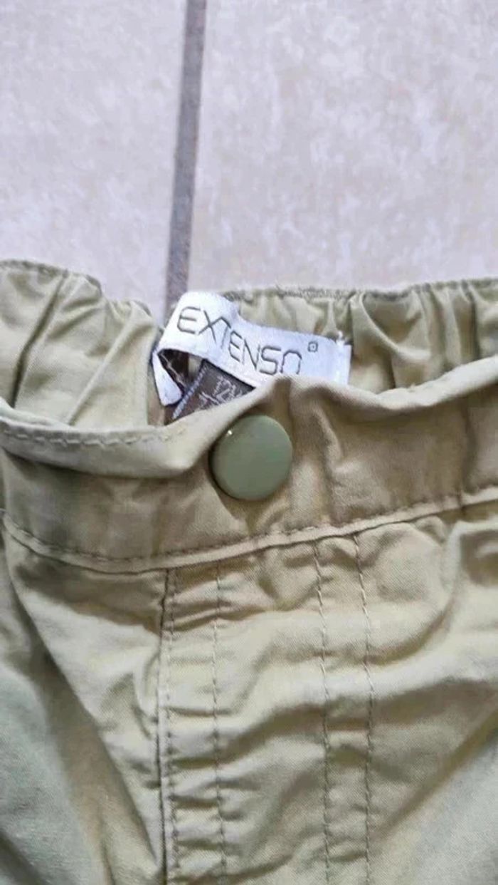 Pantalon doublé kaki chaud 12 mois in extenso - photo numéro 3