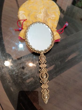 Ancien miroir à main 