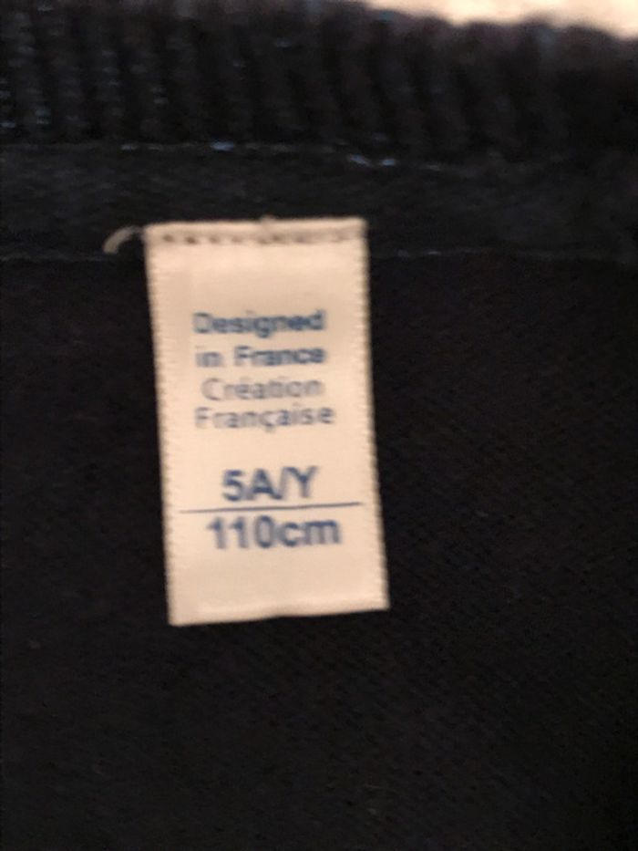 Gilet marine pour fillette de 5 Ans - photo numéro 5