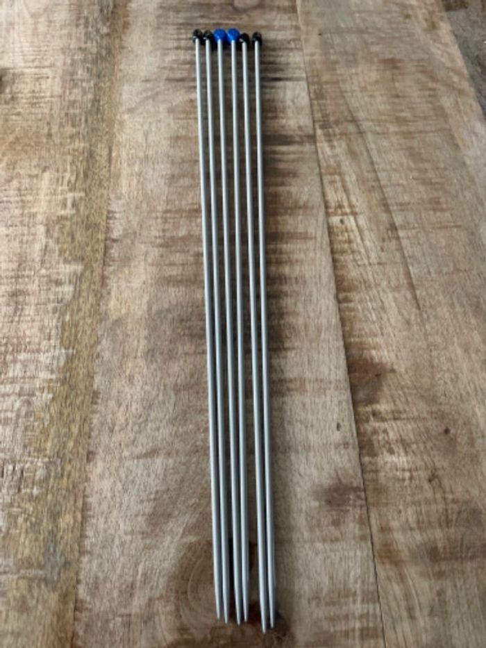 Aiguilles à tricoter métal