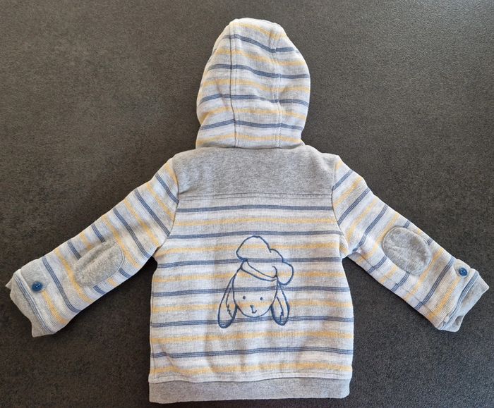 Veste à capuche polaire Sergent major taille 24 mois - photo numéro 3