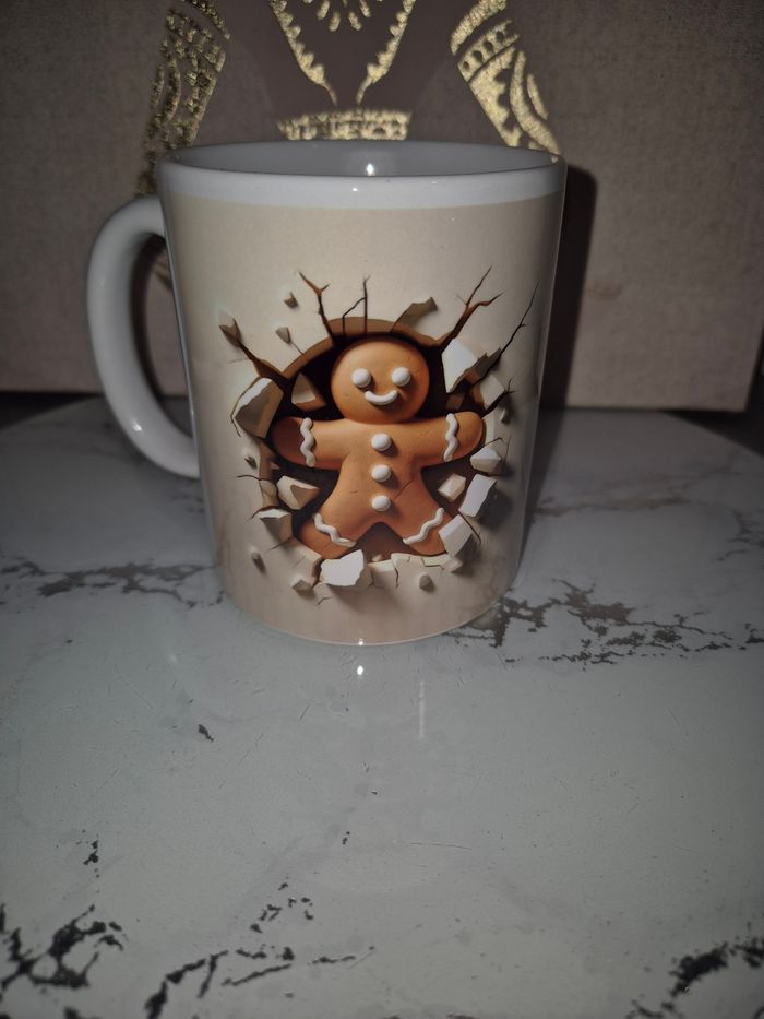 Mug pain d'épice 3d - photo numéro 2