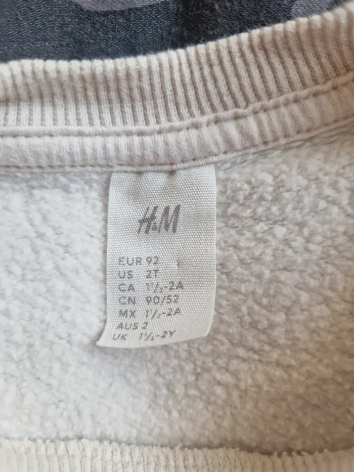 Sweat bébé H&M 18 à 24 mois - photo numéro 4