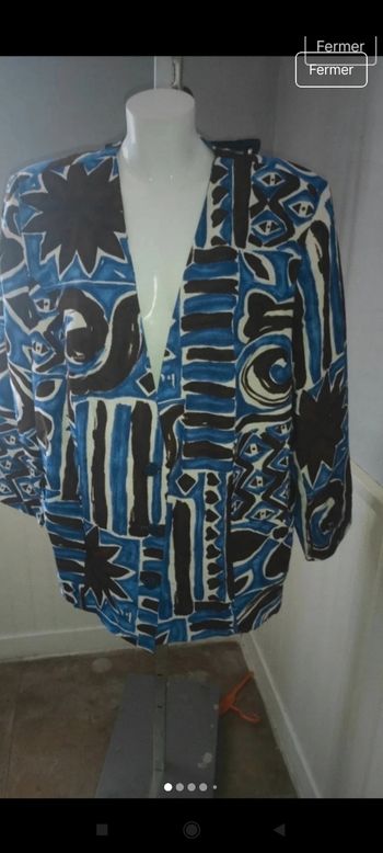 Très beau blazer femme grande taille f12