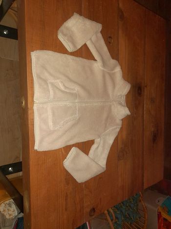 Veste zippee polaire 4 ans